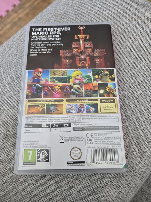 Super Mario RPG Nintendo switch