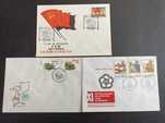 3 Envelopes Moçambique 2976-78