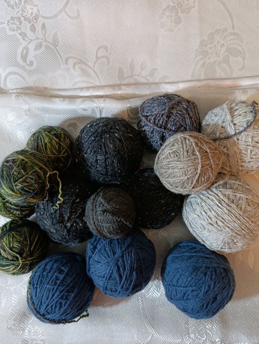 Пряжа бу для вязания или рукоделия  лотами