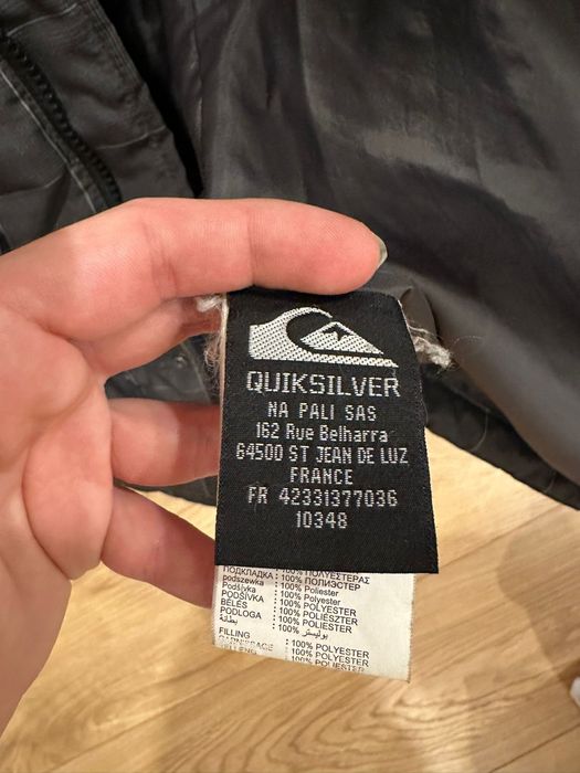 Quiksilver – zimowa kurtka męska XL – ciepła, wygodna, świetny stan
