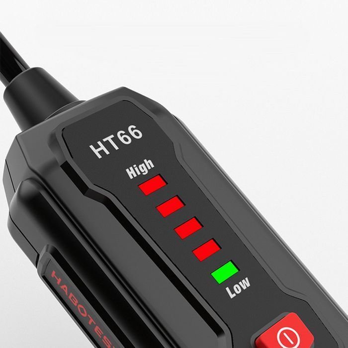 Mini Detektor Gazów Łatwopalnych Habotest Alarm Dźwiękowy Wizualny