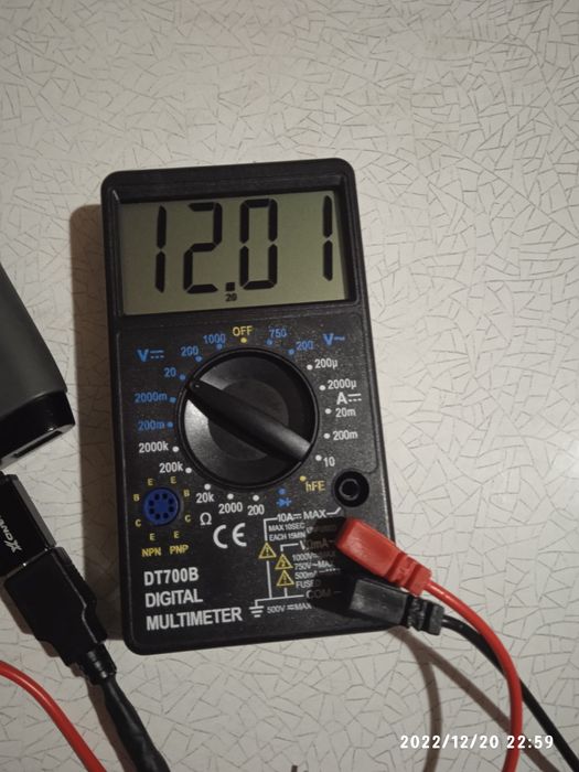 ІНТЕРНЕТ БЕЗ СВІТЛА. Кабель з USB DC перетворювачем на 5,9,12v.