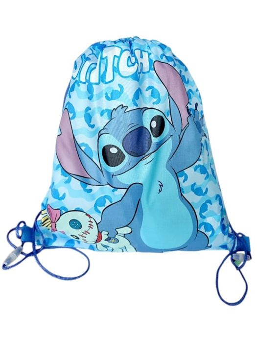 Zestaw plecak szkolny worek piórnik z wyposażeniem Stitch