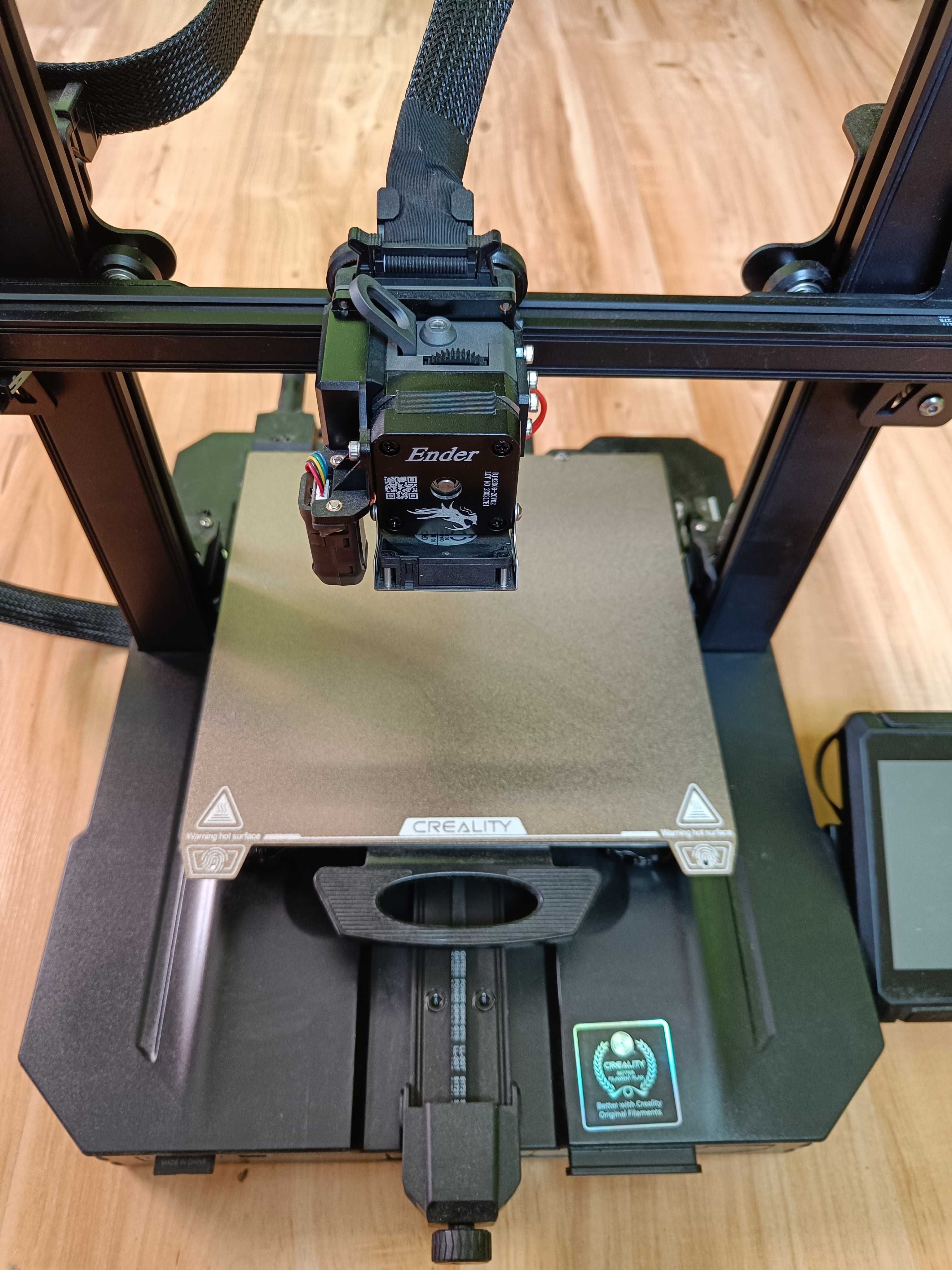 Drukarka 3D Ender-3 S1 Pro + filamenty, laser, wifi box, kamerka