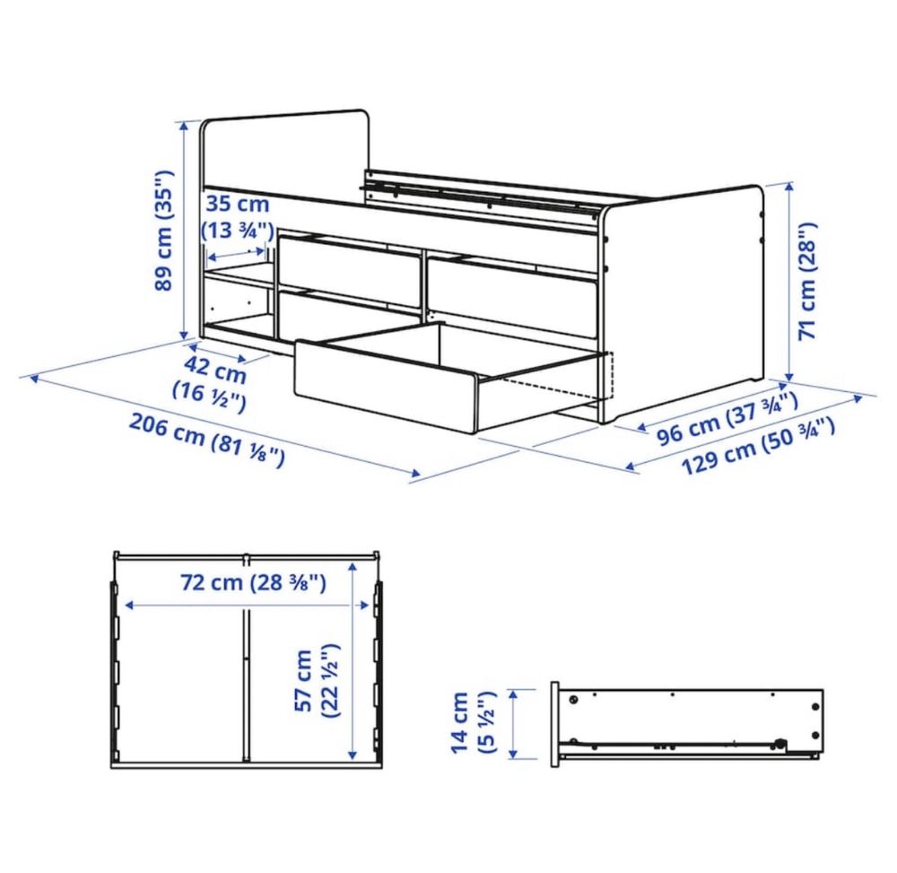 Cama infantil Ikea