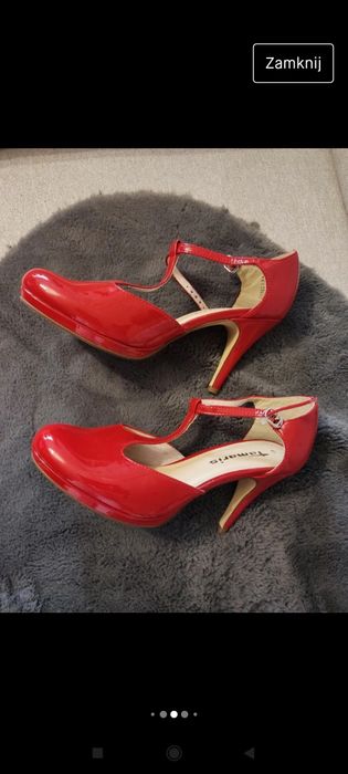 Buty damskie lakierki