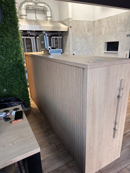 Bar, recepcja, lada, biurko