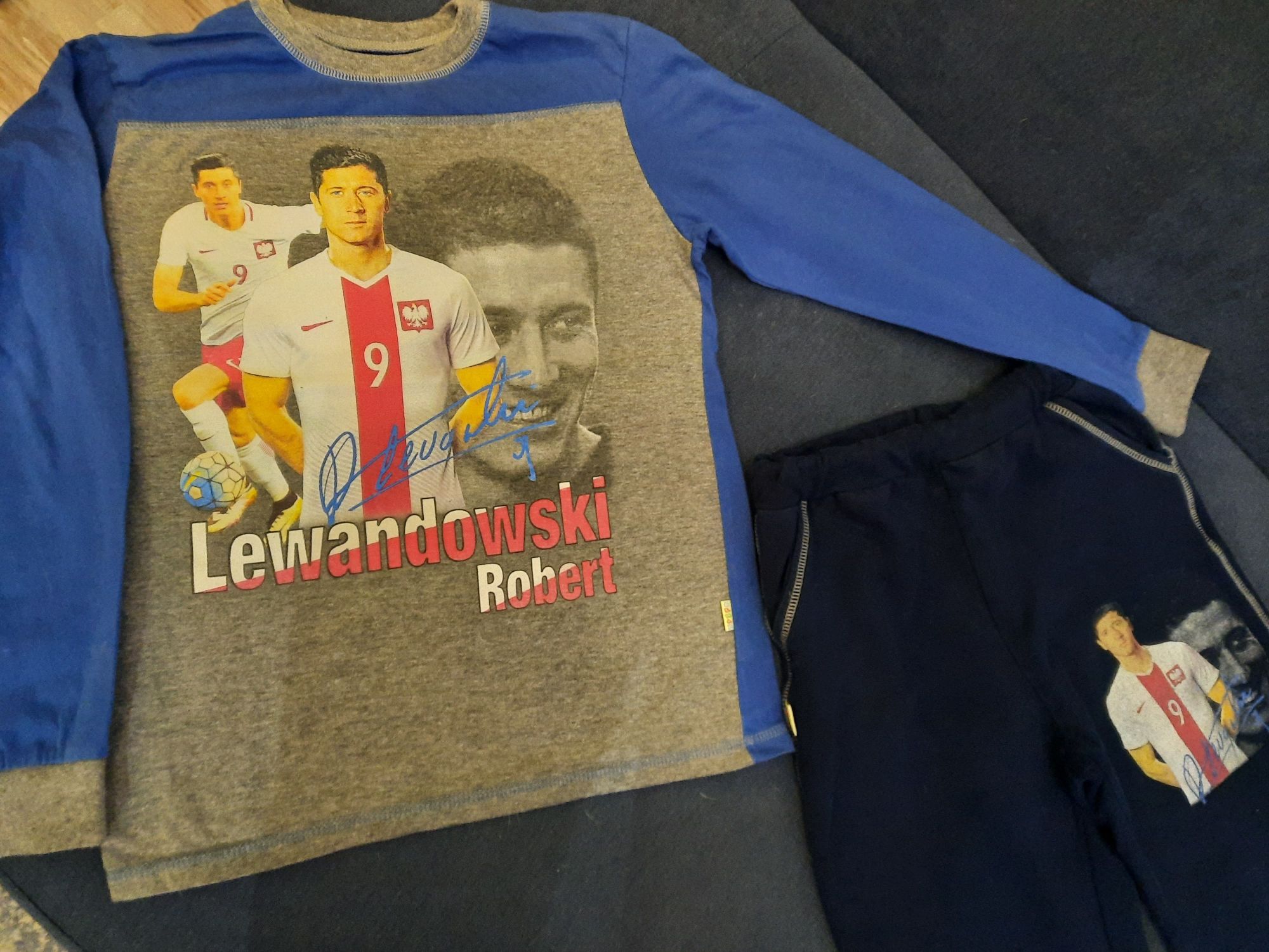 Spodnie dres bluzka Robert Lewandowski i Messi 146