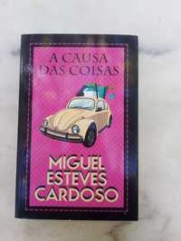 Livro - A causa das coisas - Miguel Esteves Cardoso