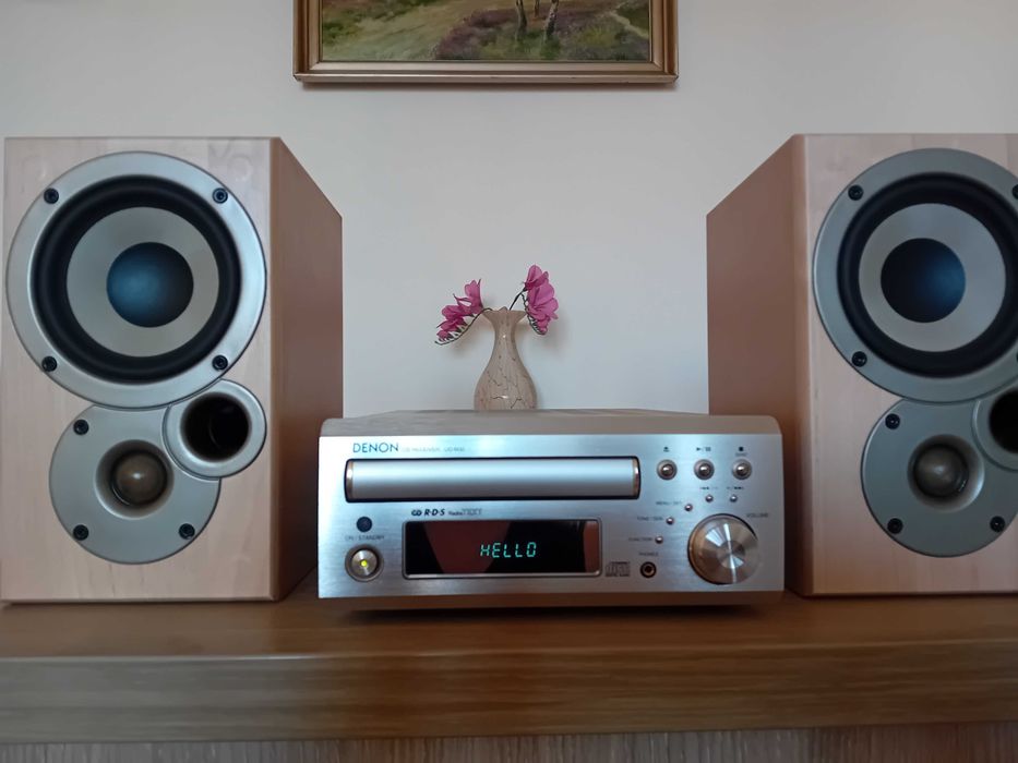 Mini Wieża Denon UD-M30 Z Głosnikami Mission SC-M50 i Pilotem