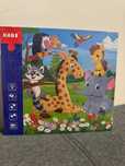 Puzzle edukacyjne do rozwoju city 18 mes. dla maluchów zoo