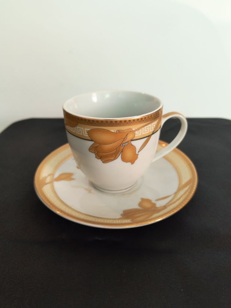 Zestaw filizanek porcelanowych yamasen fine porcelain 24 gold collecti