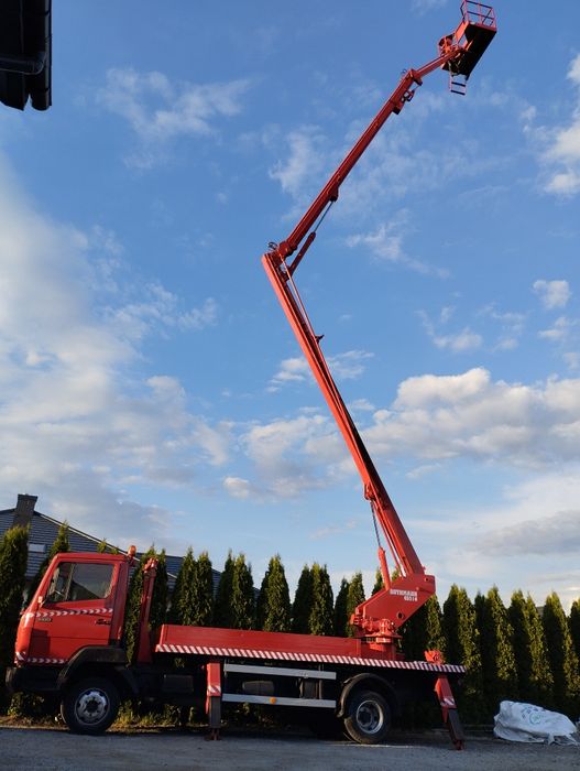 Podnośnik koszowy Ruthman 23m Mercedes 809