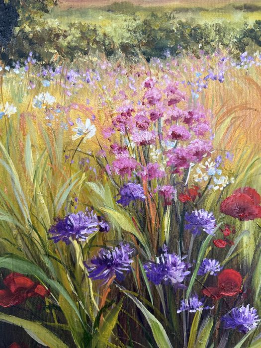 Картина олією Літо