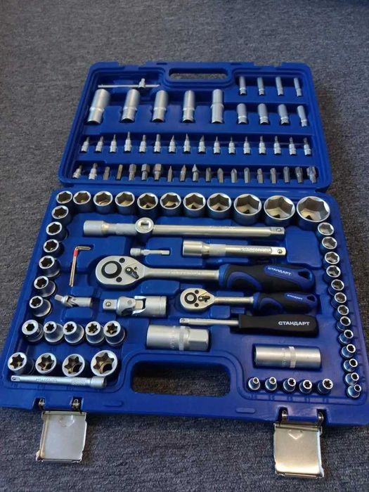 Набір інструментів BEST 108 ел хром-ванадій набор головок ключей PL