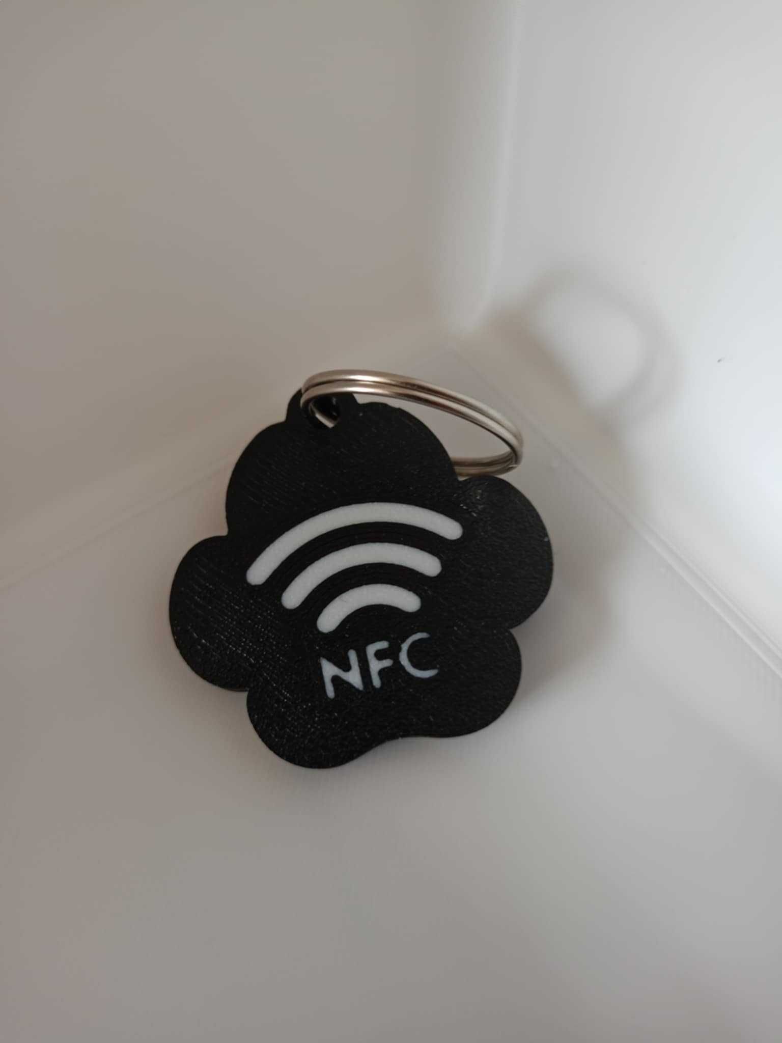 Breloczek NFC dla Psa,identyfikator z danymi właściciela,Druk 3D