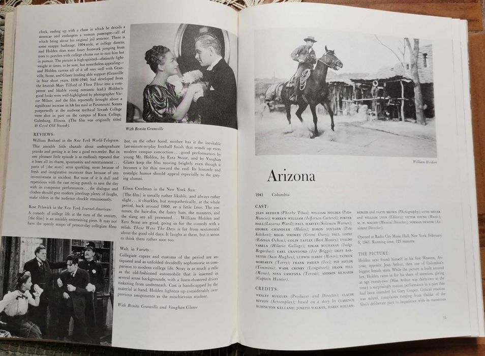 Livro The Films of William Holden