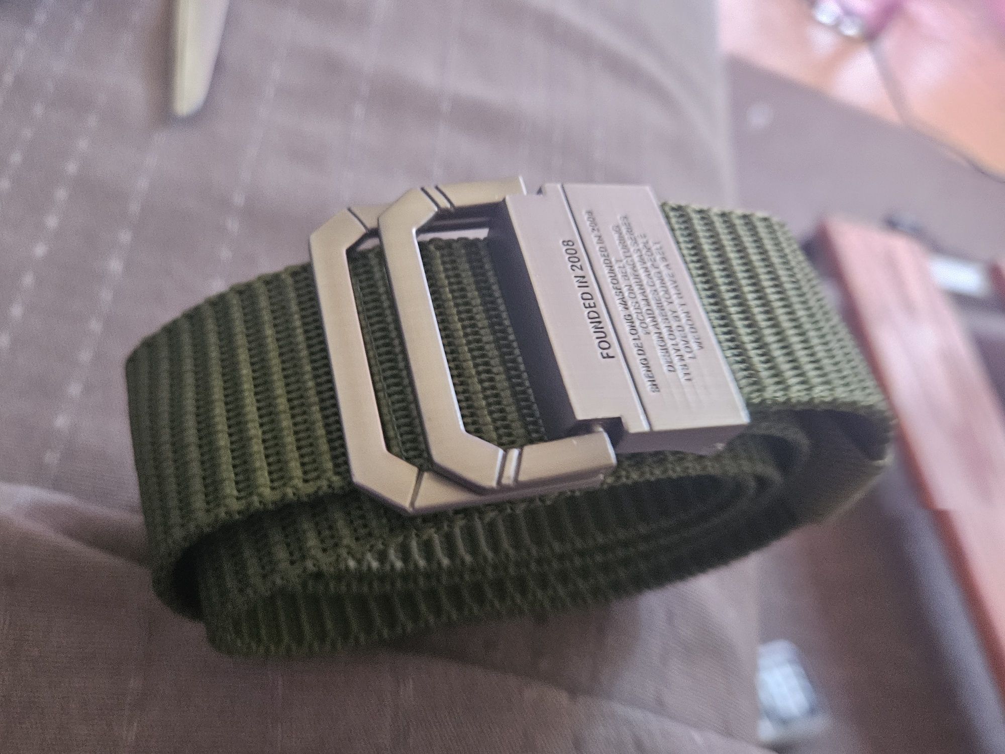 Nowy Pasek militarny w stylu US Army 100 cm