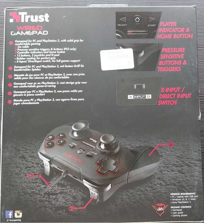 Pad Trust GXT 540 - używany, uszkodzony
