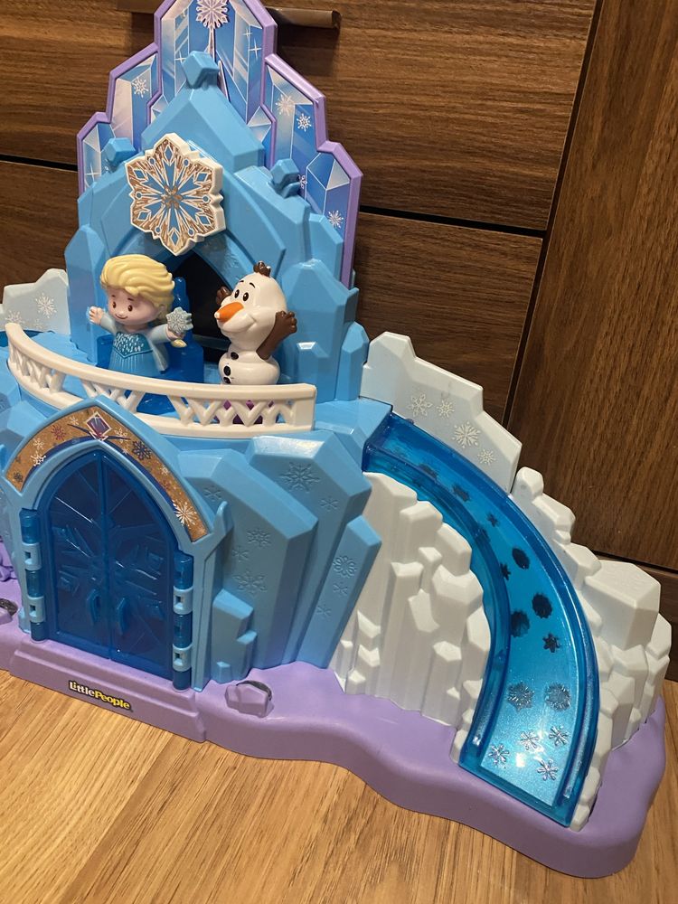 Замок Ельзи, Fisher-Price Disney, санки, усі персонажі є, ціна за усе