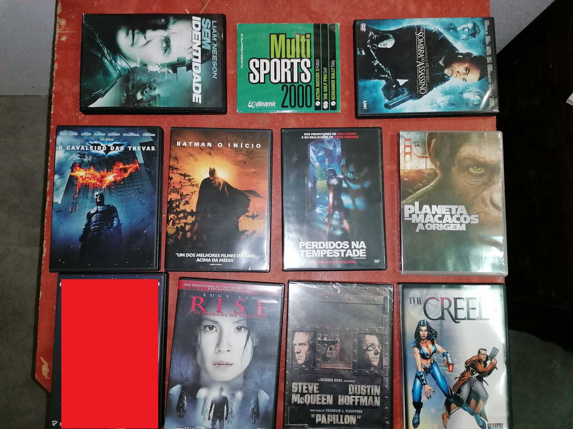 Vendo filmes em DVD, livros e jogos retro para PC (ex: Half-Life)
