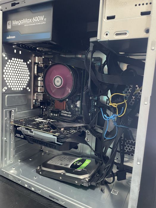 Игровой ПК i7-7700k Gtx 1650 4gb / 16gb RAM SSD+HDD