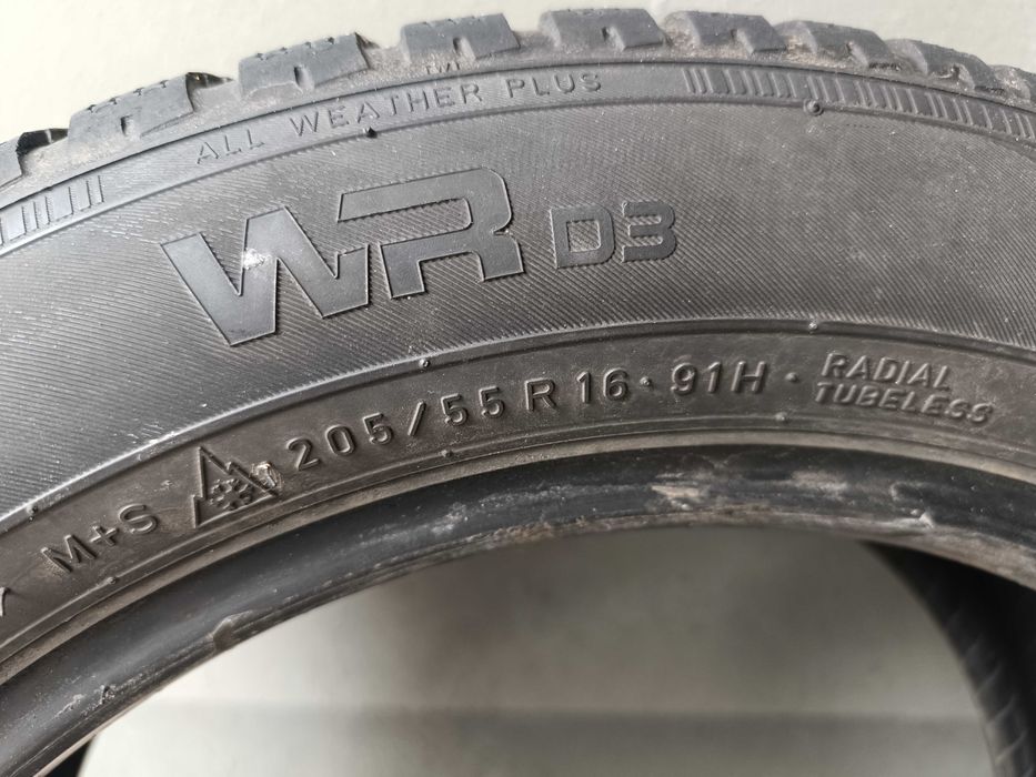 Opony zimowe Nokian WR D3 205/55 R16 Komplet