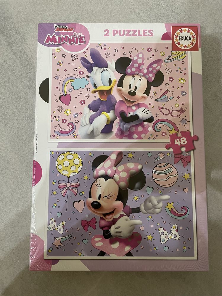 Puzzle myszka minnie miki daisy Educa 48el 4+