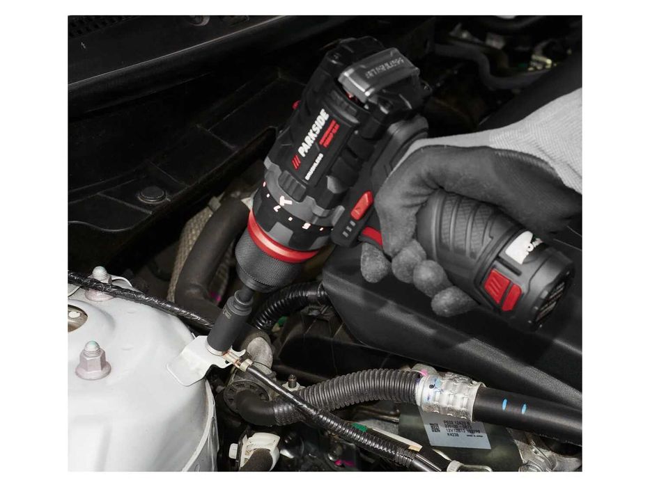 Soquetes e bits de impacto Parkside performance 21 peças