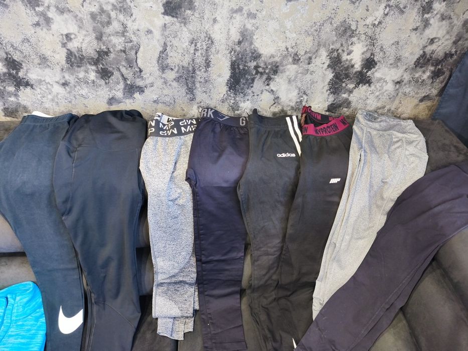 Mega paka ubrań sportowych damskich mix rozm . Oryginalne