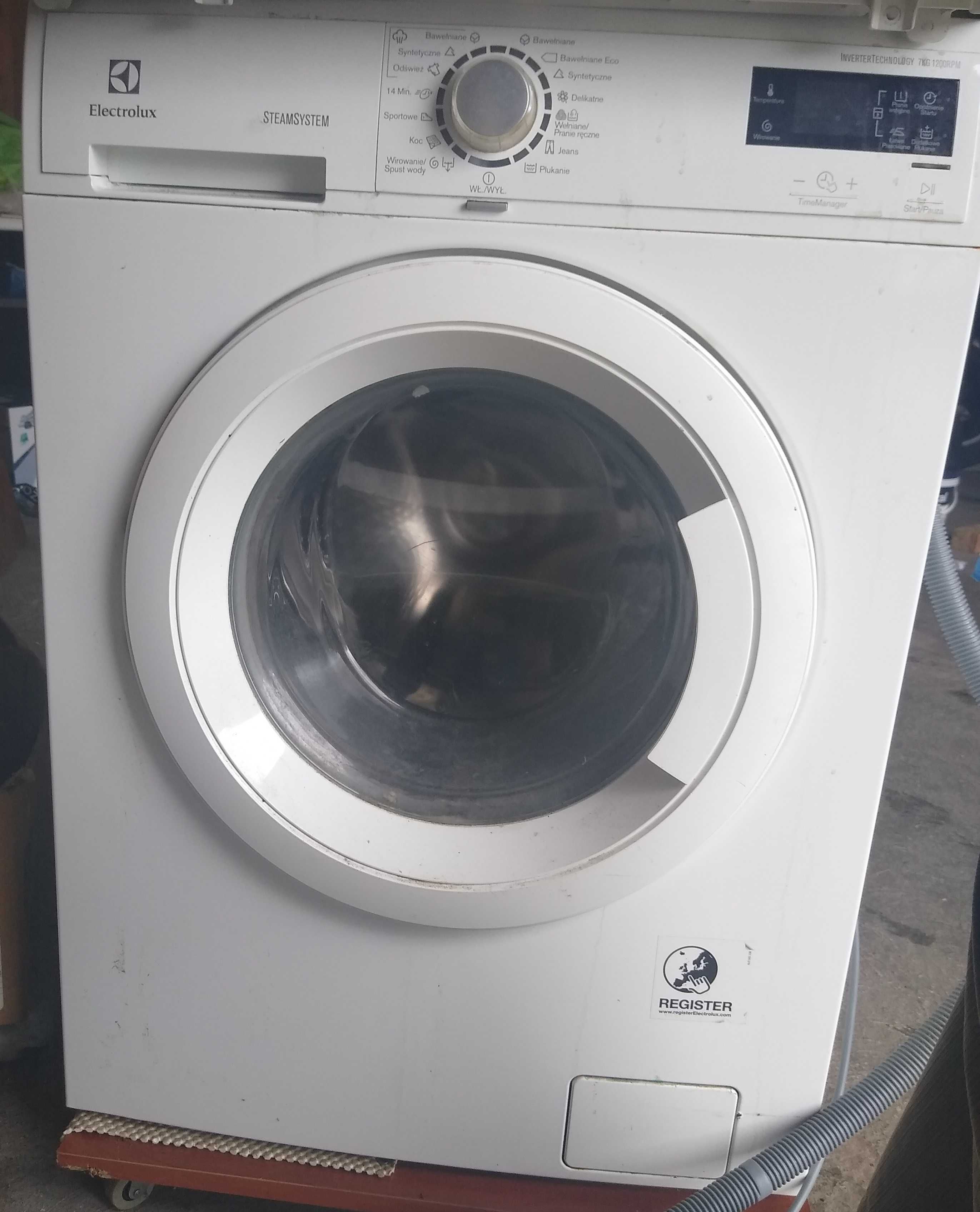 Pralka electrolux EWF 1276GDW lekko uszkodzona