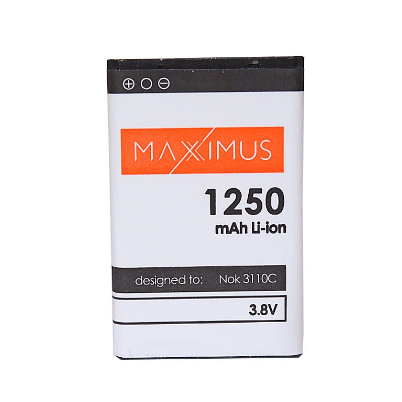 Bateria Maxximus do Nokia 3110C 1250Mah Li-Ion Bl-5C
