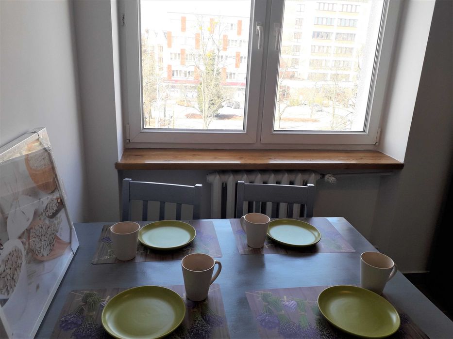 Przestronne mieszkanie dla 4 osób w centrum Olsztyna