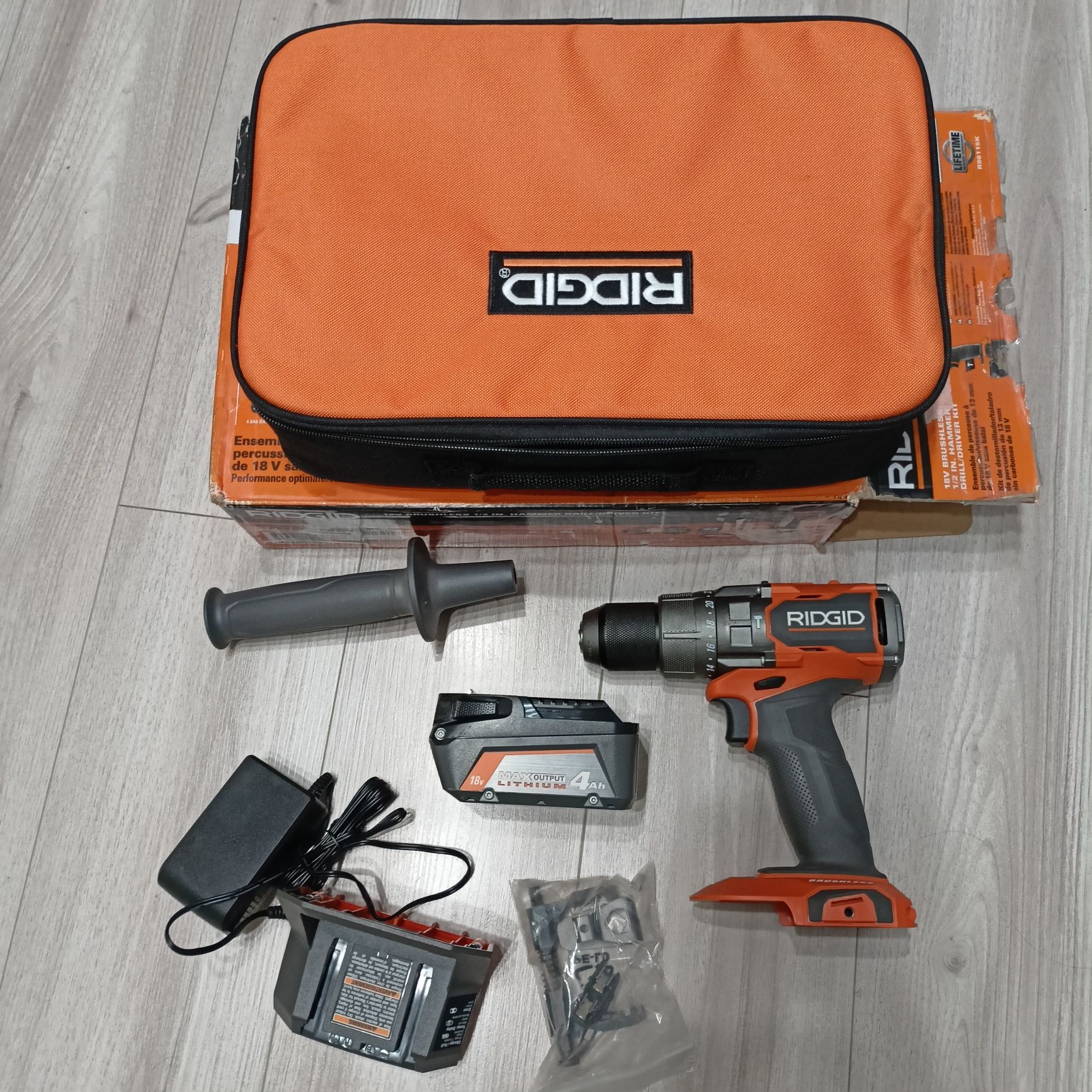 Ridgid! Шуруповерти та багато іншого.