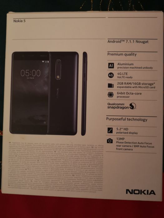 Vendo Nokia 5 de 16gb como novo