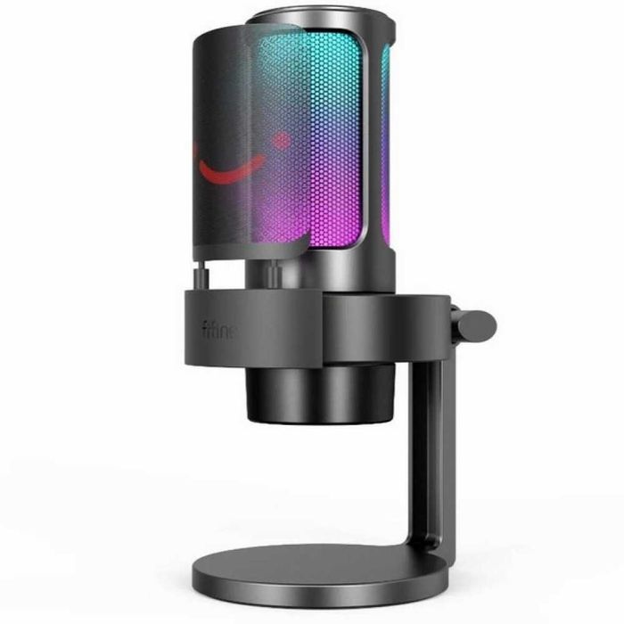 Новый Микрофон Fifine AmpliGame A8 с RGB Подсветкой и USB-C