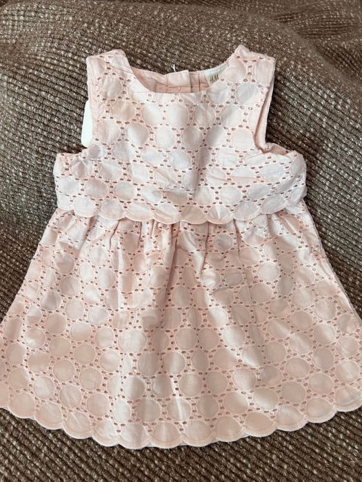 Vestido lesie bordado menina baby bebê rosa