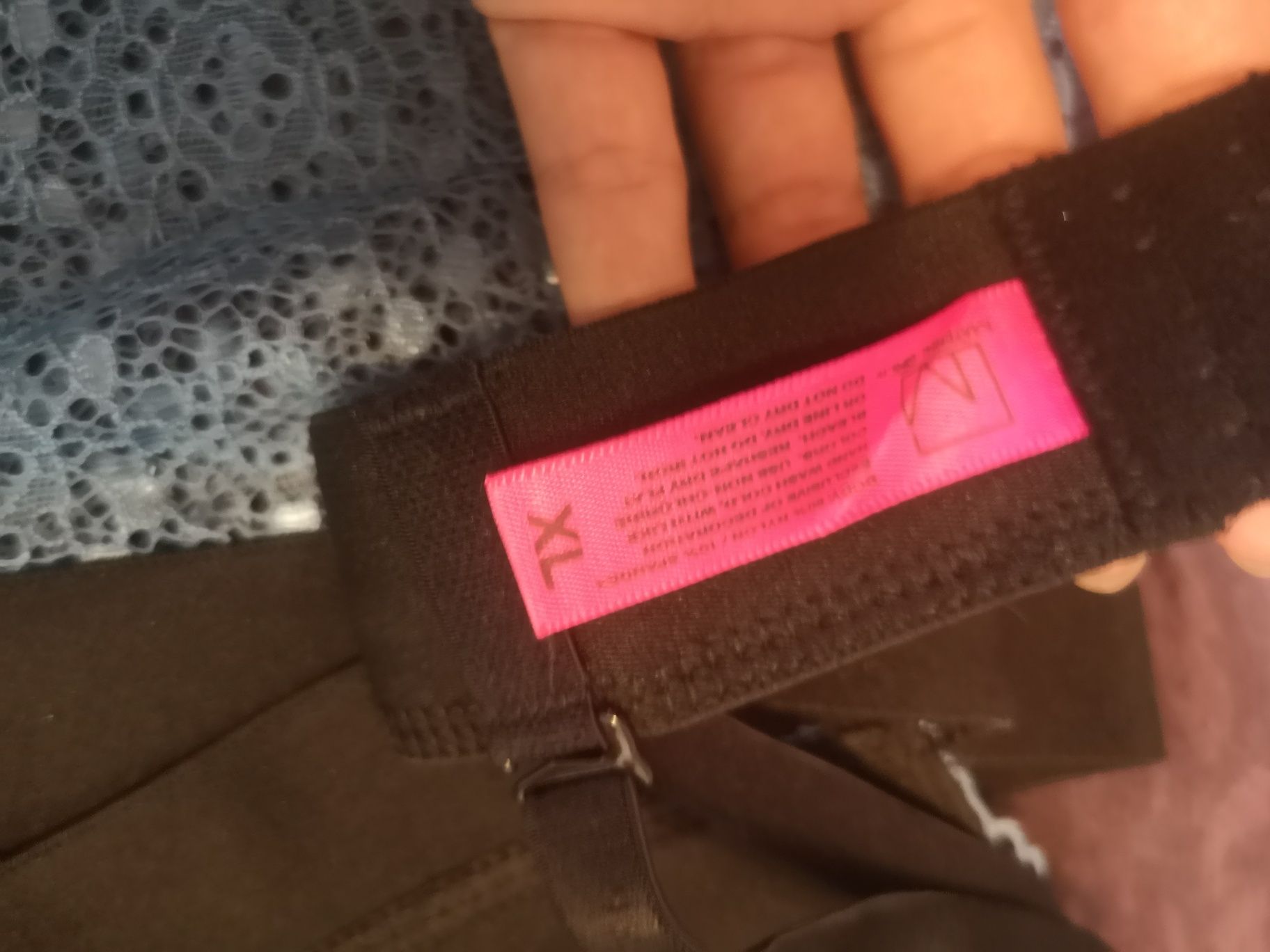 Komplet bielizny koronkowej XL