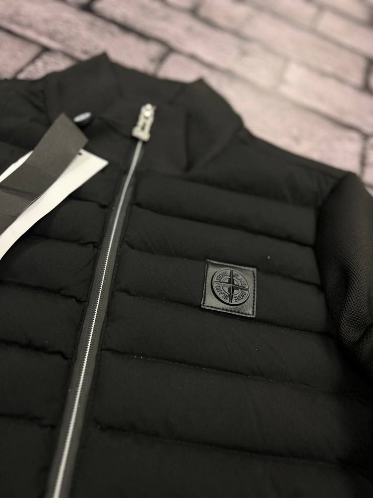 NEW SEASON| Демисезонная куртка Stone Island|S-XXL|черный|качество