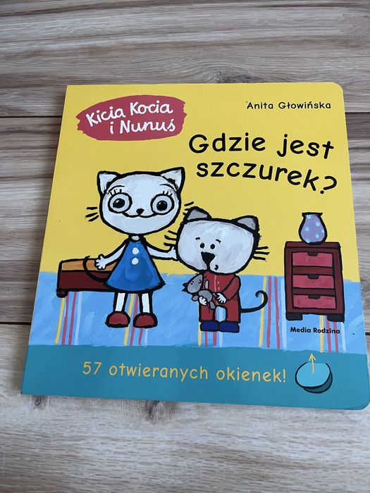 Kicia Kocia z okienkami Gdzie jest szczurek?