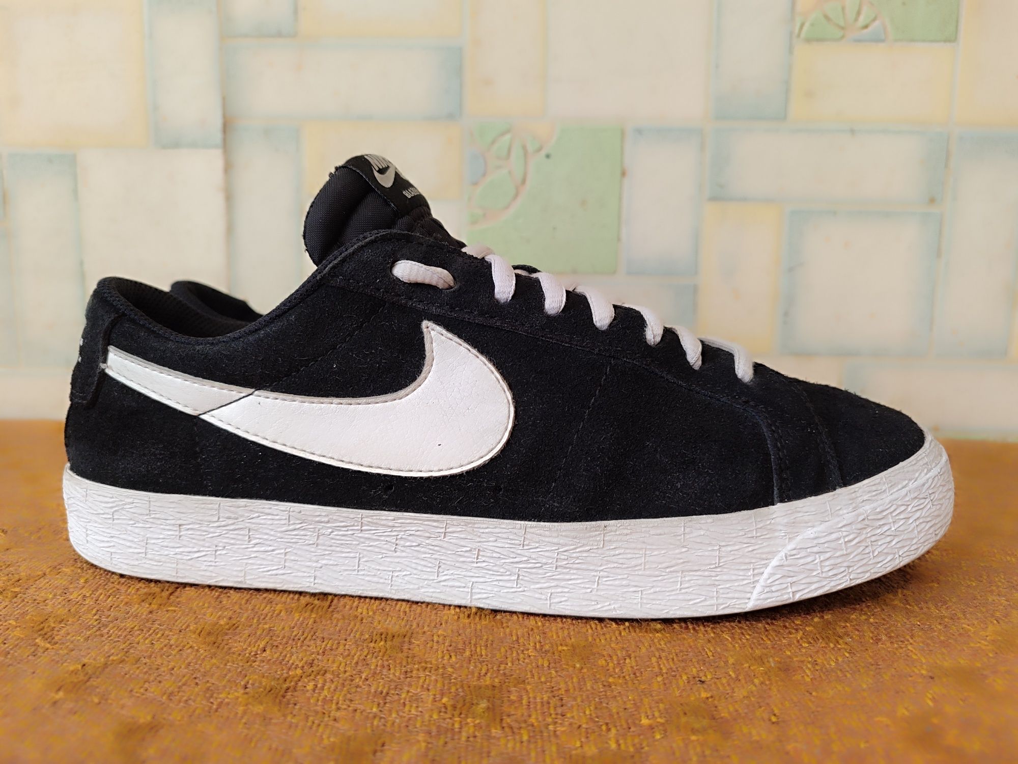 Кроссовки "NIKE SB BLAZER Low", 100 %оригинал, нат.кожа, р. 42