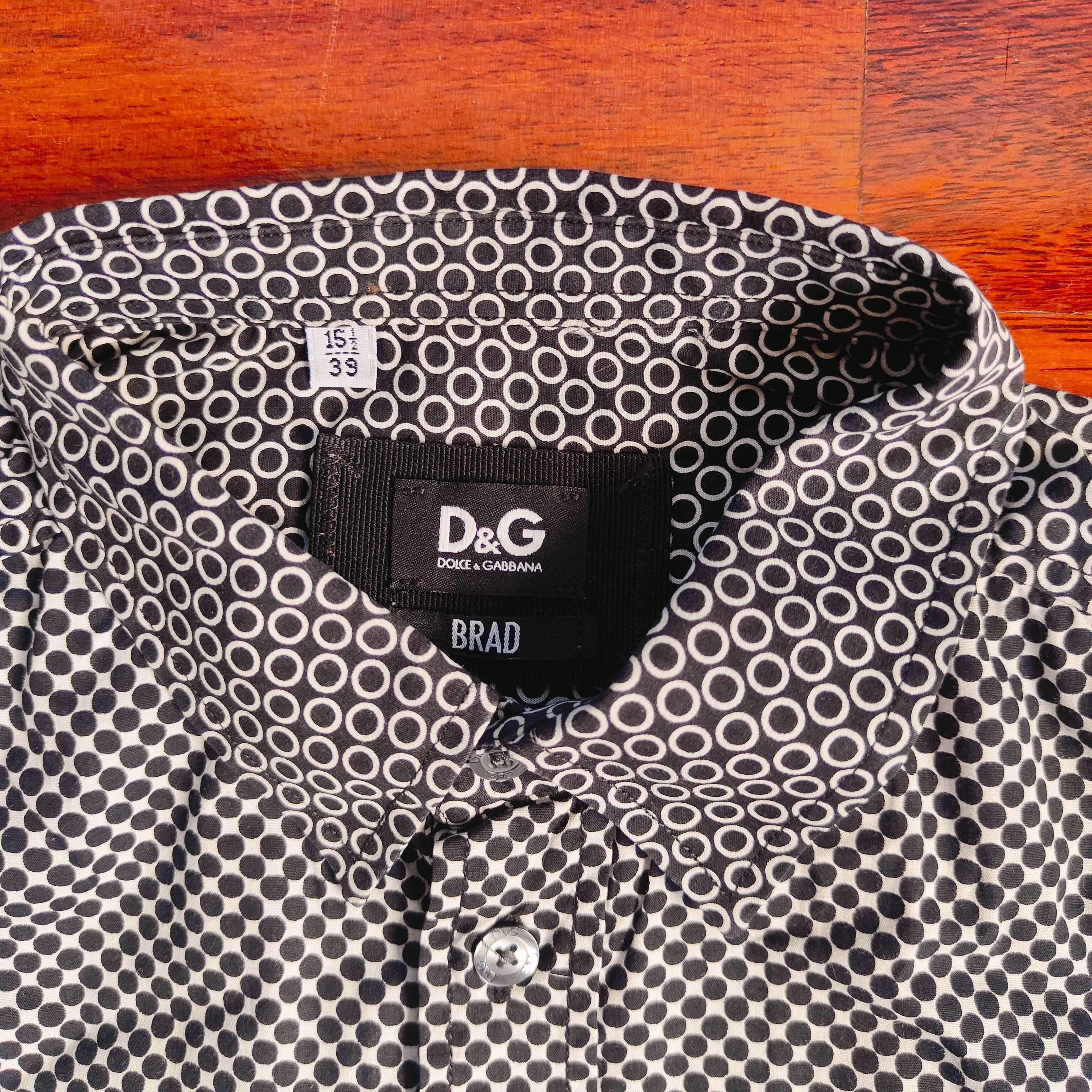 Camisa Dolce & Gabbana manga comprida 39 Azul D&G