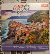 Puzzle Letni Rejs "Vernazza, Włochy" 1000 elementów