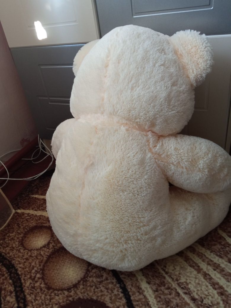 Большой медведь, плюшевая игрушка, 60 см в сидячем положении