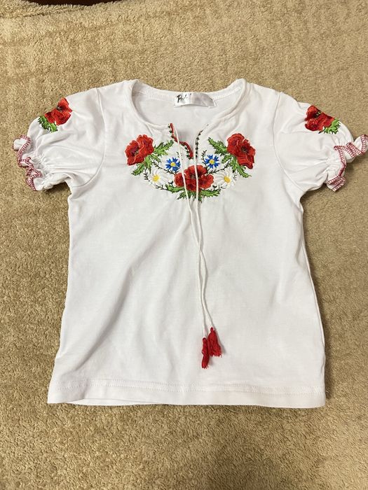 Вишиванка на дівчинку розмір 92