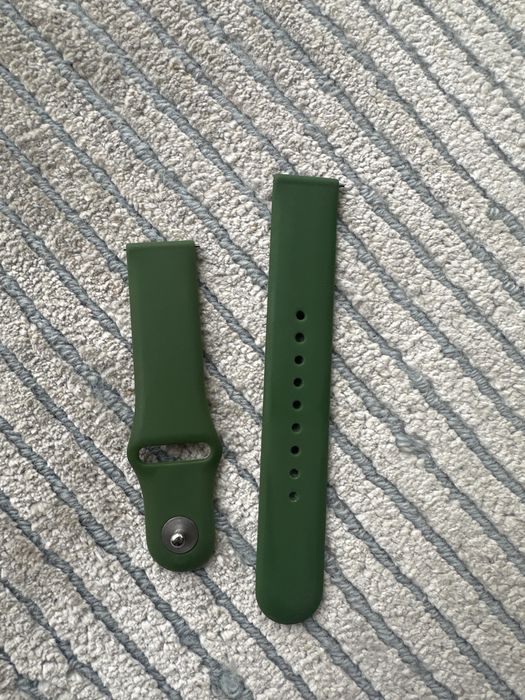 Bracelete para relogio em borracha