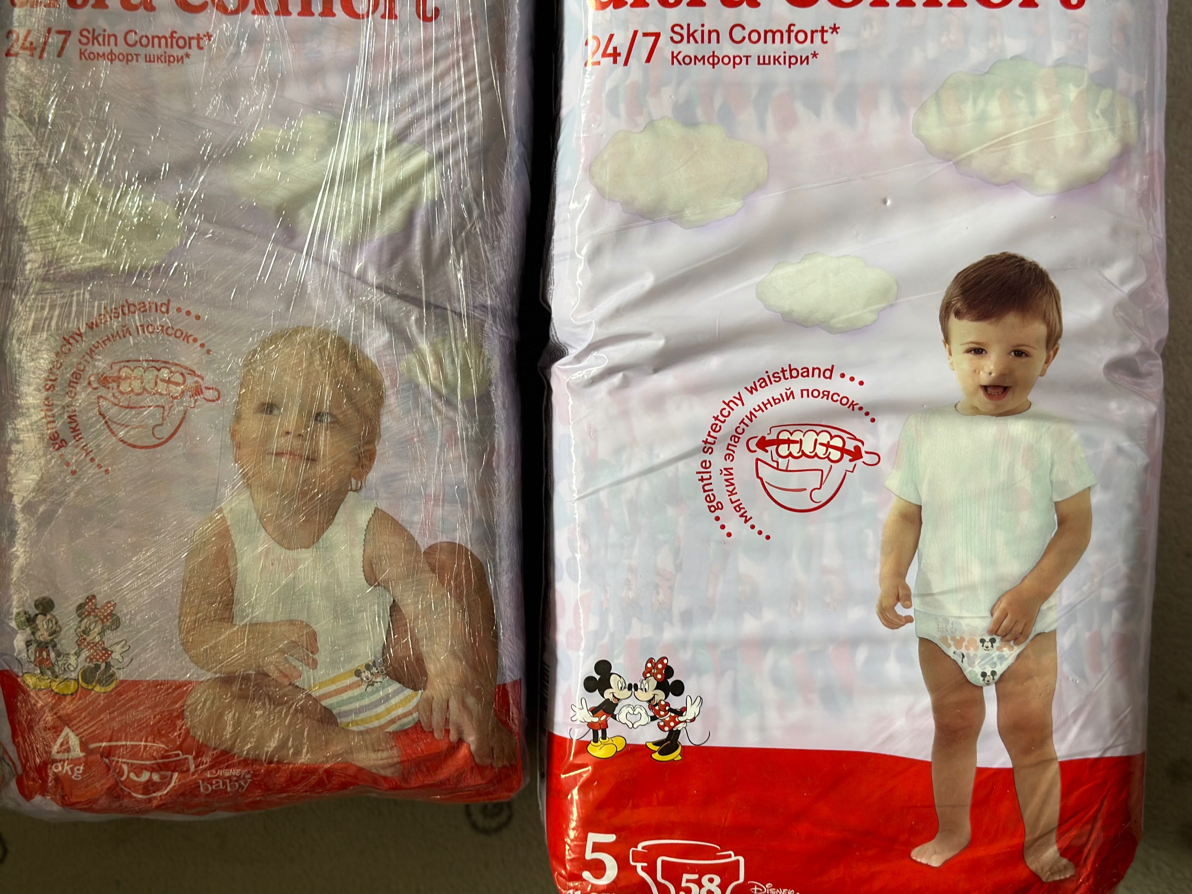 Huggies ultra comfort 5 (58 штук)