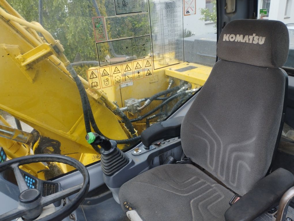 Koparka Kołowa Komatsu PW 130 Rok 2006 Cat Atlas