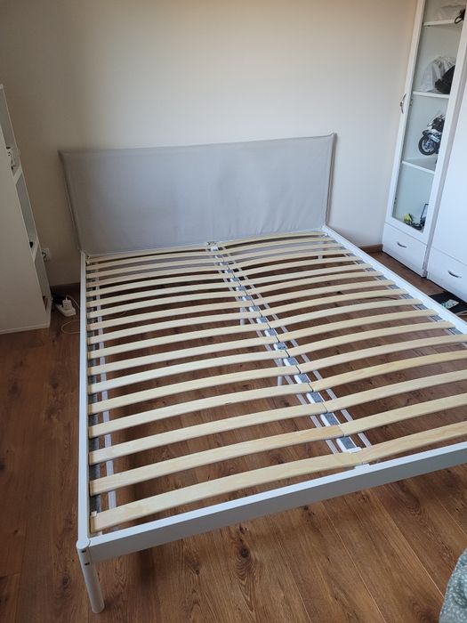 Łóżko 160x200 rama + stelaż IKEA