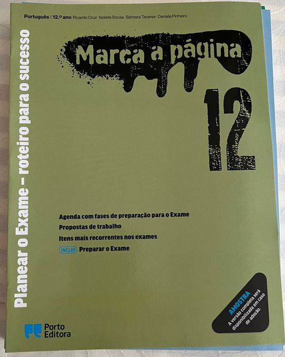 Dossiê Pedagógico de Professor - Marca a Página - 12⁰Ano [NOVO]